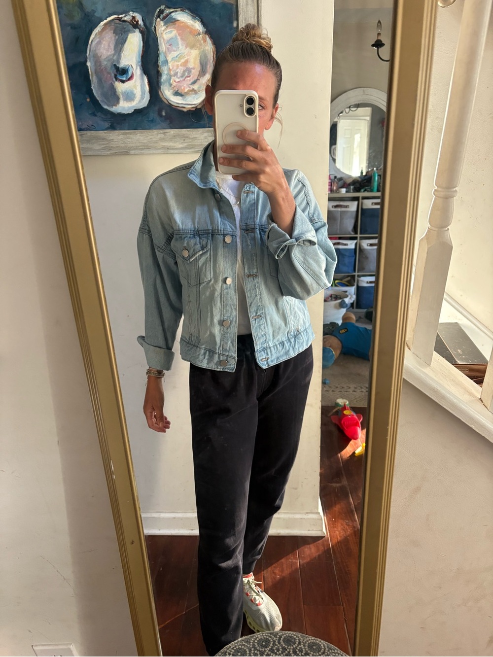 Blank NYC Light Blue Denim Jacket